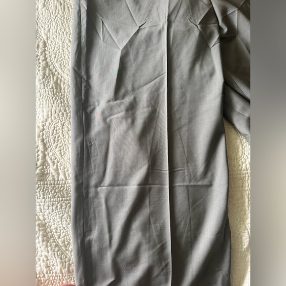 ZW COLLECTION ASYMMETRIC WAIST WOOL PANTS - Picture 8 of 11